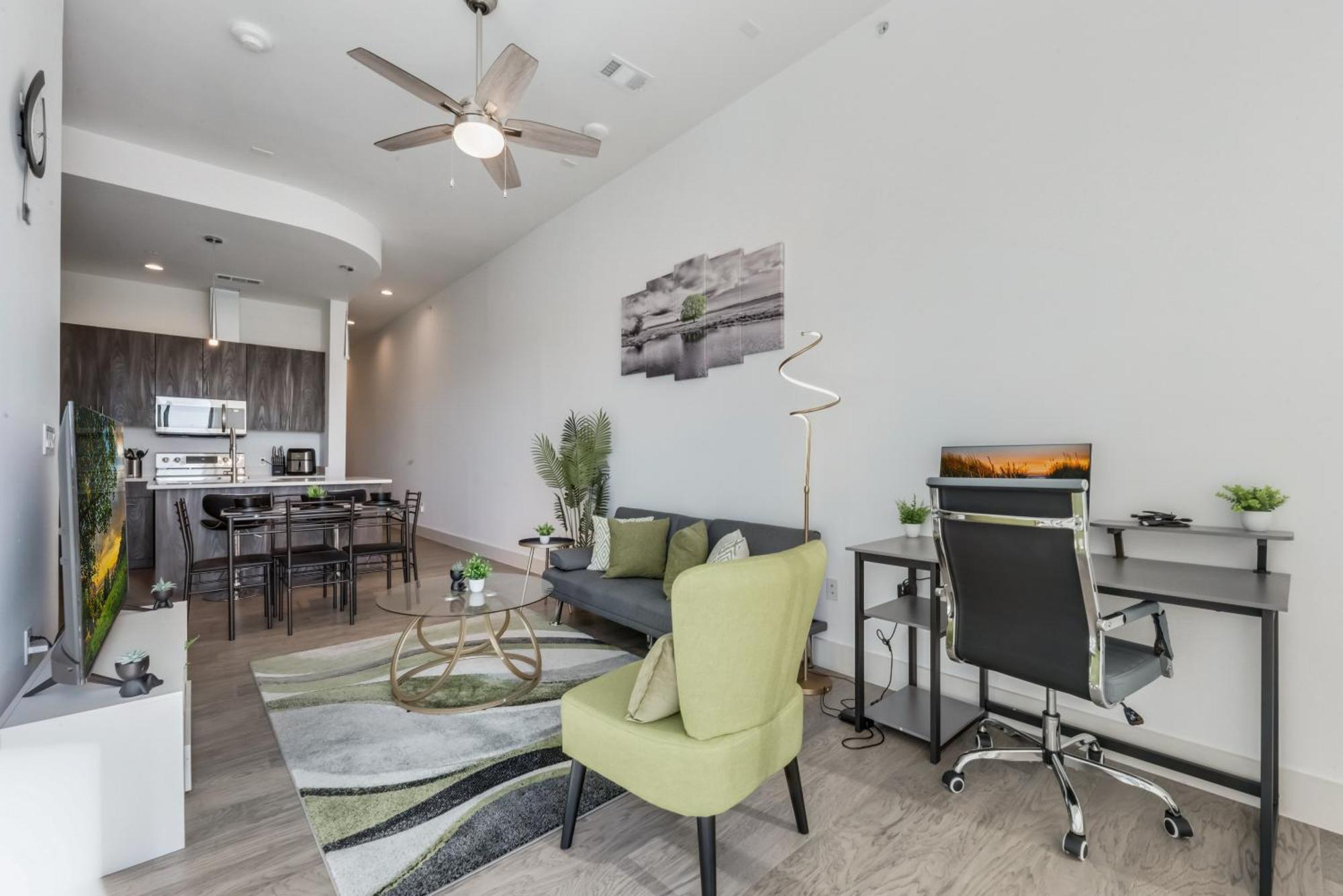 Snazzy Loft Style 2Br I Gym I Parking I Workspace Dallas Dış mekan fotoğraf